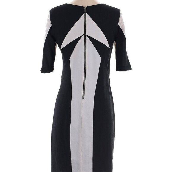 NWOT Helmut Lang Colorblock Silk dress 2 - Picture 3 of 13